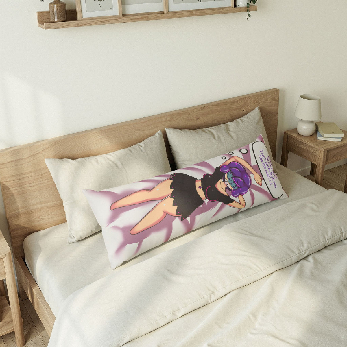 Jess and Taiga Body Pillow